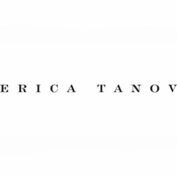 ERICA TANOV Rare Silk Slip Dress Midnight Blue Charmeuse Ribbon Straps 2 - Picture 16 of 16